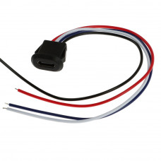 40-020 Гнездо USB type C на кабеле 4 pin L:0,1м   1 упак. (10 шт.)
