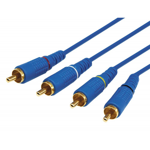 Кабель 2 штекера RCA - 2 штекера RCA GOLD 7,0 м BB Кабель 2 штекера RCA - 2 штекера RCA GOLD 7,0 м BB